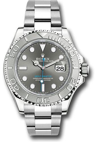 Rolex Yacht-Master 40 Steel and Platinum Dark Rhodium Dial Platinum Bezel Oyster Bracelet – 126622DKRH