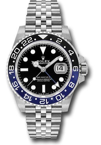 Rolex GMT-Master II 40mm Oystersteel Black Dial Batman Blue-Black Cerachrom Bezel Jubilee Bracelet – 126710BLNR