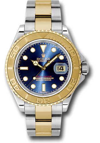 Rolex Yacht-Master 40 Steel and Yellow Gold Blue Dial Time-Lapse Bezel Oyster Bracelet – 16623B