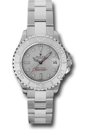 Rolex Yacht-Master 29 Steel and Platinum Platinum Dial Time-Lapse Bezel Oyster Bracelet – 169622