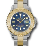 Rolex Yacht-Master 29 Steel and Yellow Gold Blue Dial Time-Lapse Bezel Oyster Bracelet – 169623B