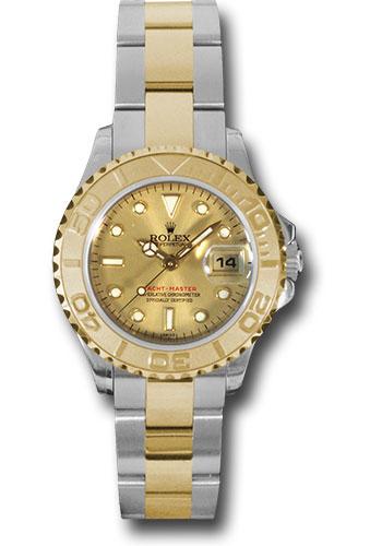 Rolex Yacht-Master 29 Steel and Yellow Gold Champagne Dial Time-Lapse Bezel Oyster Bracelet – 169623CH