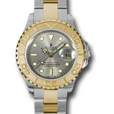 Rolex Yacht-Master 29 Steel and Yellow Gold Grey Dial Time-Lapse Bezel Oyster Bracelet – 169623G