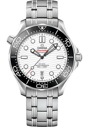 Omega Seamaster Diver 300M 42mm Steel White Dial Black Ceramic Bezel – 210.30.42.20.04.001