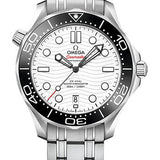 Omega Seamaster Diver 300M 42mm Steel White Dial Black Ceramic Bezel – 210.30.42.20.04.001