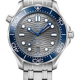 Omega Seamaster Diver 300M 42mm Steel PVD Chrome Ceramic Dial Unidirectional Bezel – 210.30.42.20.06.001