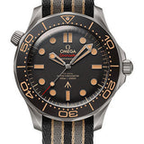 Omega Seamaster Diver 300M 007 Edition 42mm Titanium Brown Dial NATO Strap – 210.92.42.20.01.001