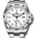Rolex Explorer II 42mm Oystersteel White Dial 24-Hour Bezel Oyster Bracelet – 226570W