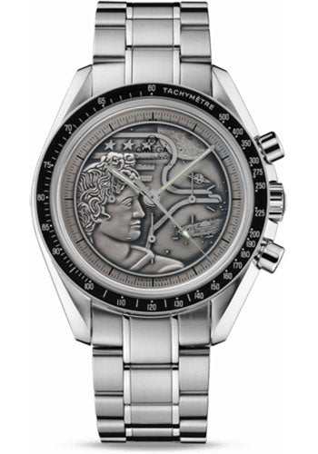 Omega Speedmaster Moonwatch Apollo XVII Anniversary 42mm Steel Limited Edition Dial Tachymeter Bezel – 311.30.42.30.99.002