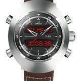 Omega Speedmaster Spacemaster Z-33 Chronograph 43x53mm Titanium Black Dial Leather Strap – 325.92.43.79.01.002