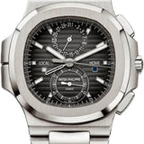 Patek Philippe Nautilus Flyback Chronograph Travel Time 40.5mm Stainless Steel Grey Dial – 5990/1A-001