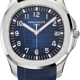 Patek Philippe Aquanaut Chronograph 42.2mm White Gold Blue Dial Composite Strap – 5968G-001