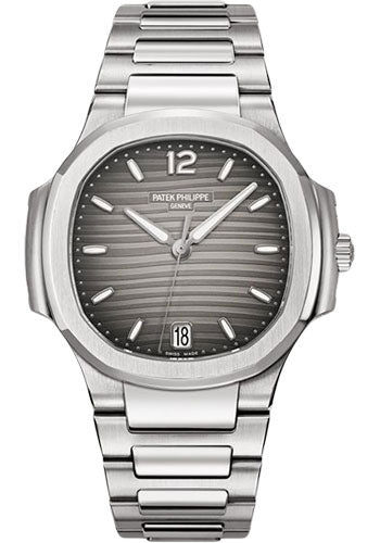Patek Philippe Nautilus 35.2mm Stainless Steel Smoke Grey Dial Steel Bracelet – 7118/1A-011