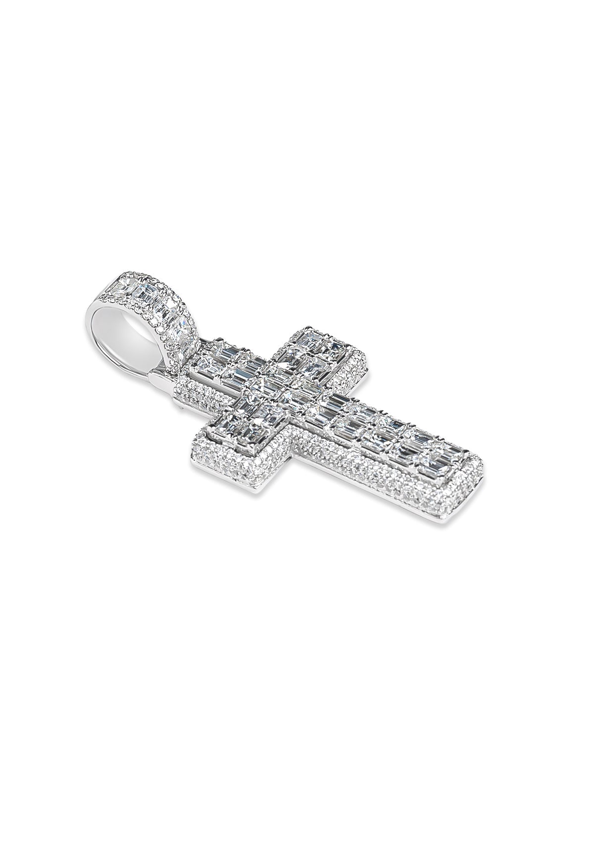 Emerald Cut Cross view 2