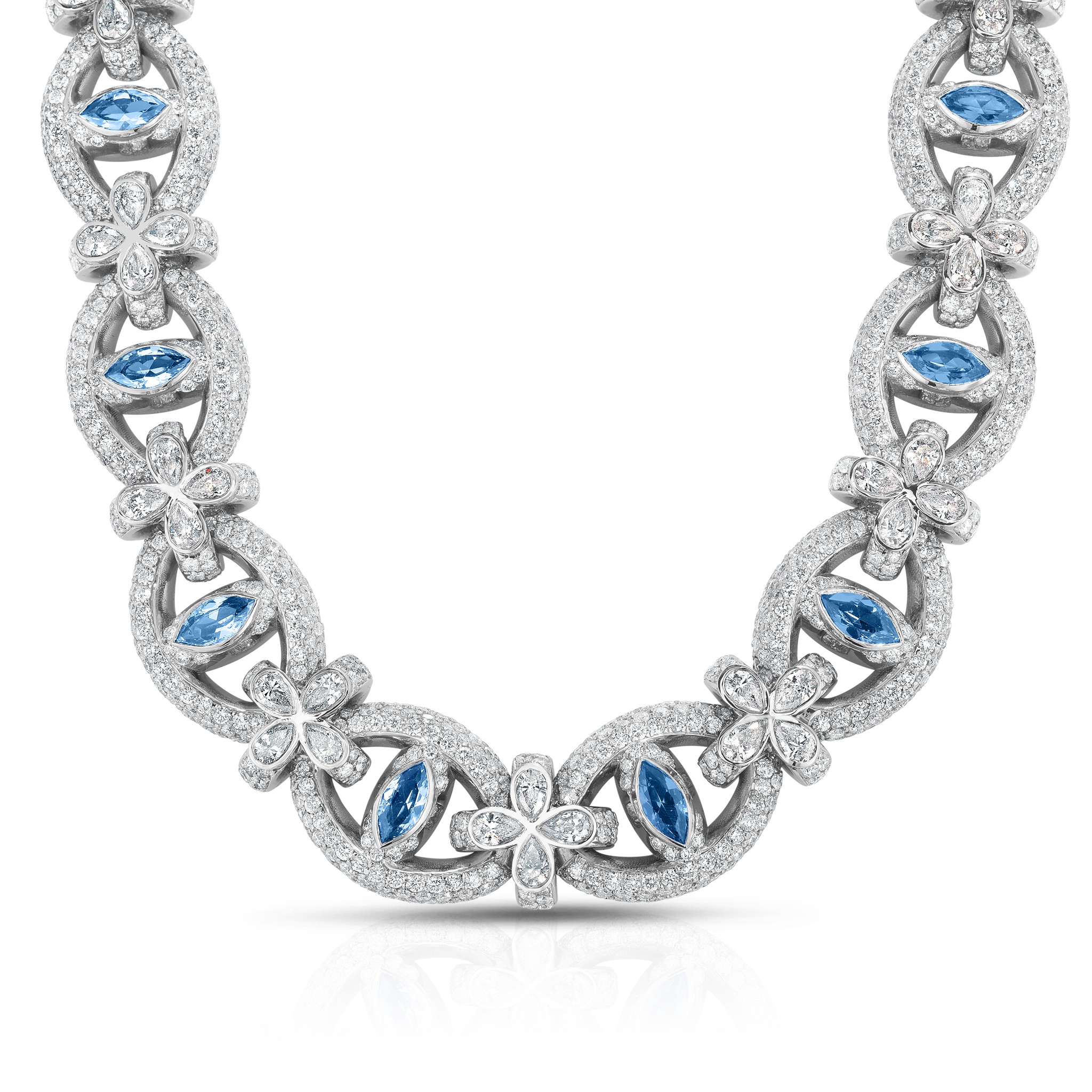The Eye Clover Link Chain