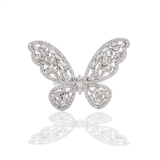 Diamond Baguette Butterfly Ring