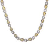 Lemonade Diamond Necklace, 14K White Gold (2 of 2)