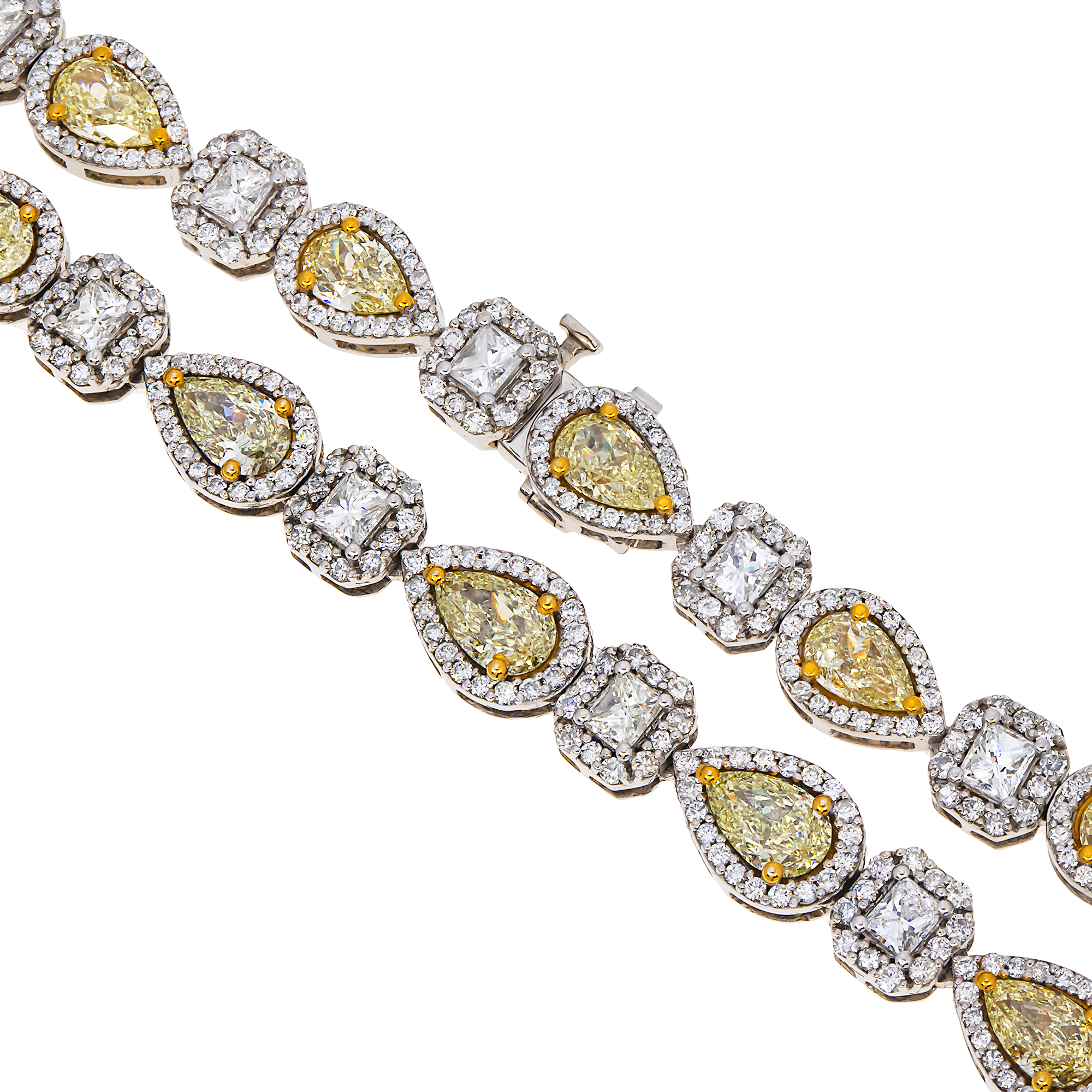 Lemonade Diamond Necklace, 14K White Gold (2 of 2)