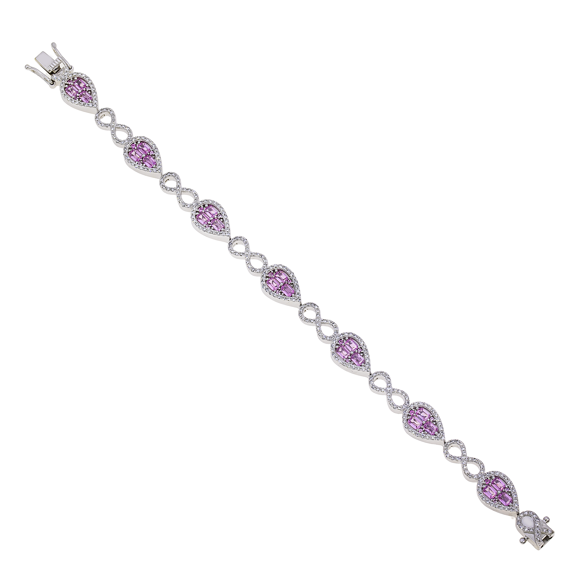 Diamond Infinity Pair Bracelet view 2