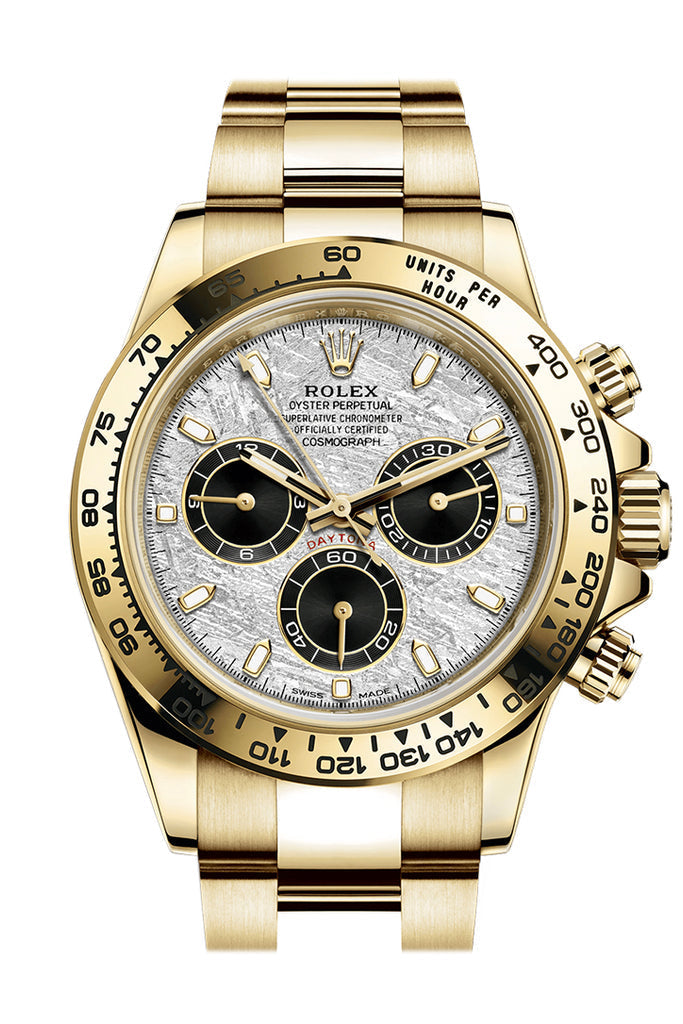 Rolex Daytona 116519LN meteorite yellow gold