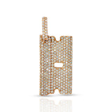 Diamond Razor Pendant
