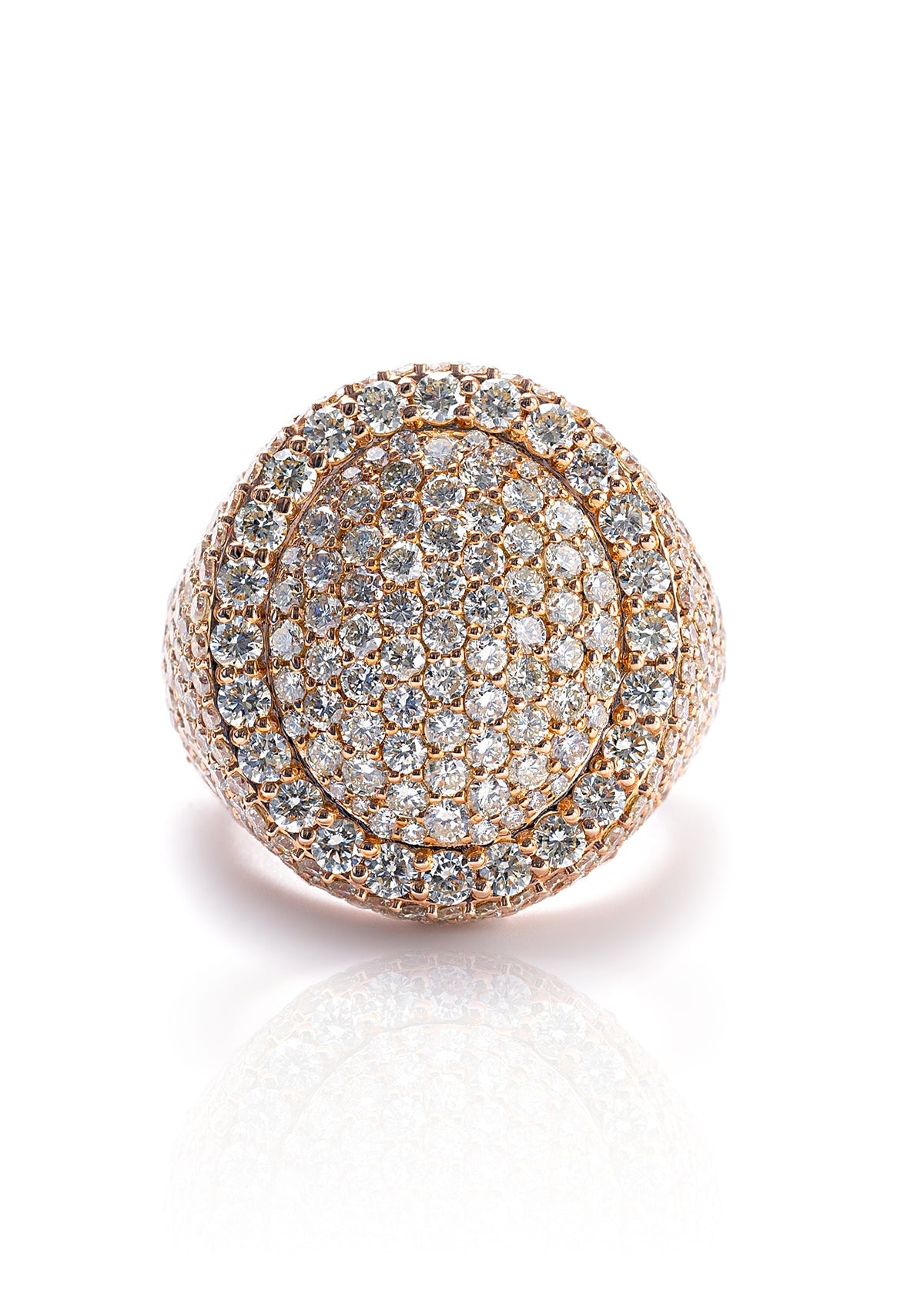 Diamond Oval Ring
