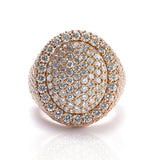 Diamond Oval Ring
