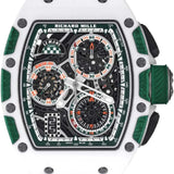 Richard Mille Flyback Chronograph Le Mans Classic Limited Edition Carbon Openworked Dial – RM72-01