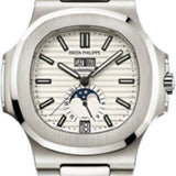 Patek Philippe Nautilus Moon Phase 40.5mm Stainless Steel White Dial – 5726/1A-010