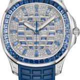 Patek Philippe Aquanaut Luce Haute Joaillerie 38mm White Gold Diamond Pavé Dial Gem-Set Bezel – 5268/461G-001
