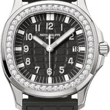 Patek Philippe Aquanaut Luce 40mm Stainless Steel Black Dial Diamond Bezel – 5067A-001