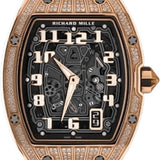 Richard Mille Automatic Extra-Thin 47mm Rose Gold Diamond-Set Openworked Dial – RM67-01
