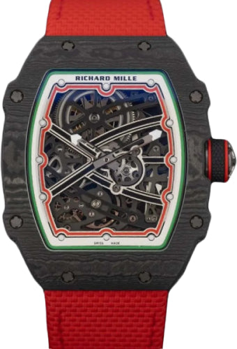 Richard Mille Italy Edition Carbon TPT Openworked Dial – RM67-02