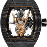 Richard Mille Manual Winding Flying Tourbillon Limited Edition 49mm Titanium Openworked Dial – RM66