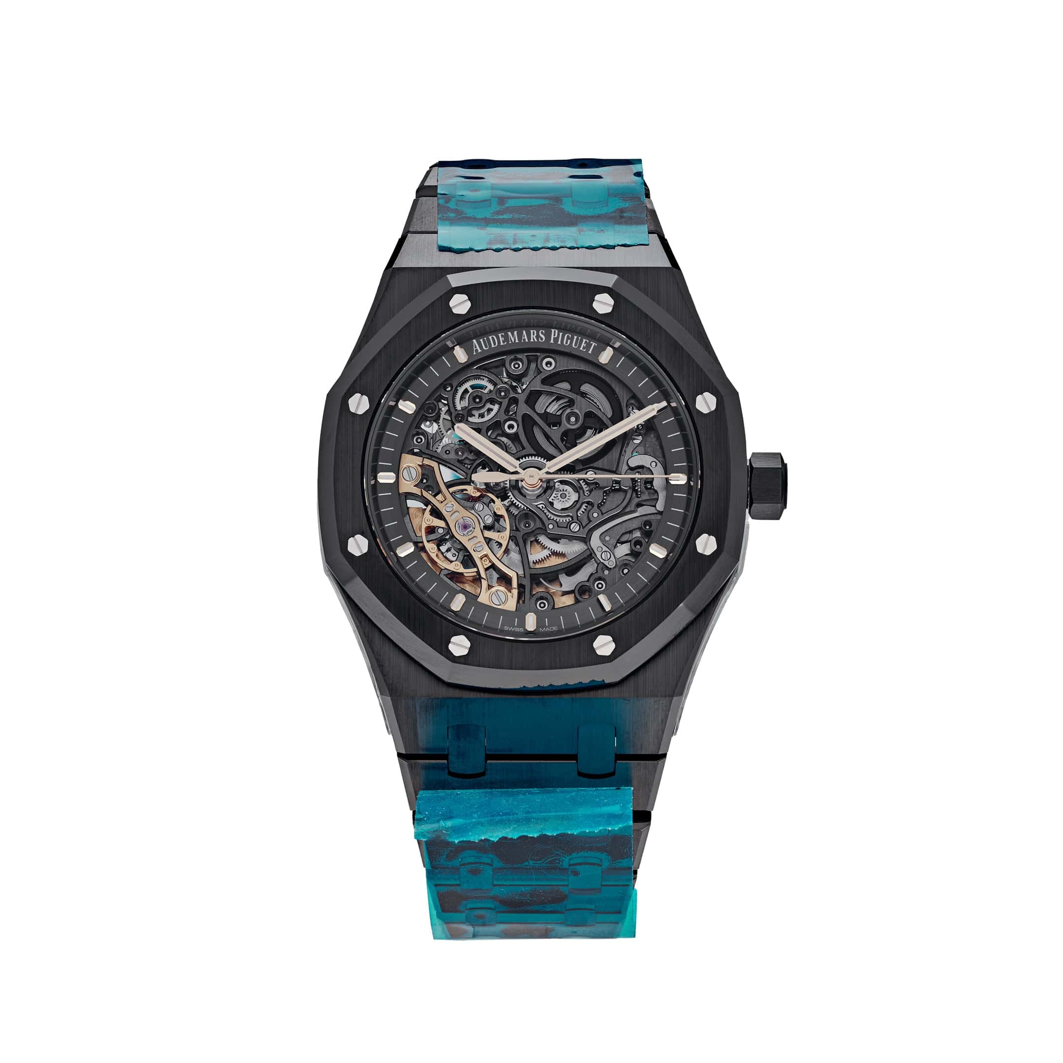 Audemars Piguet Royal Oak 15416CE.OO.1225CE.01 Double Balance Wheel Openworked Black Ceramic