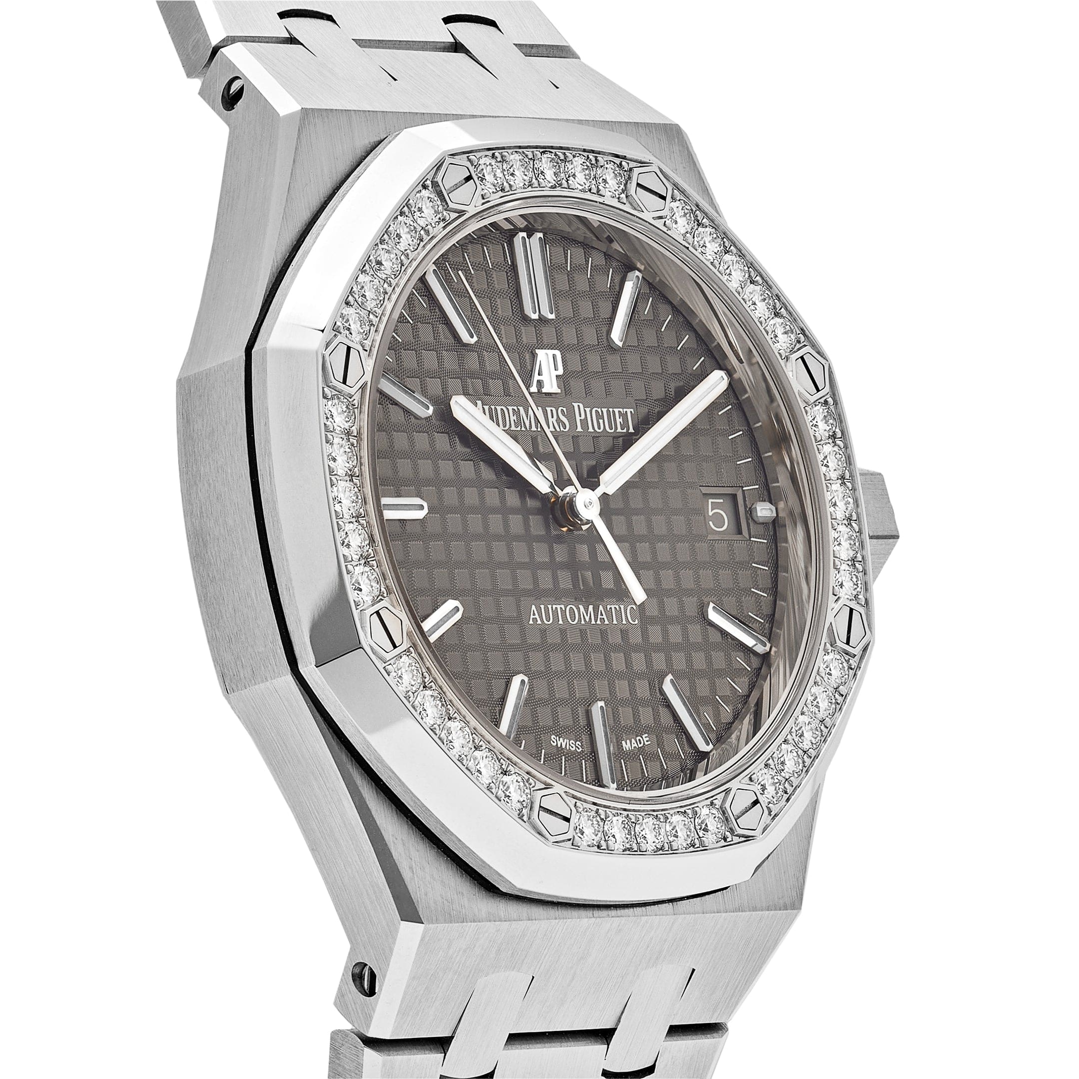 Audemars Piguet Royal Oak 15451ST.ZZ.1256ST.02 Selfwinding Stainless Steel Grey Dial (2020) view 4