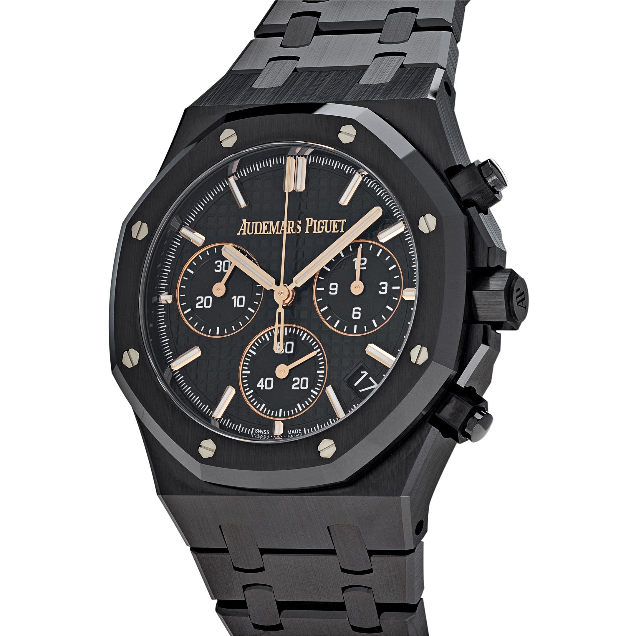 Audemars Piguet Royal Oak 26240CE.OO.1225CE.02 Selfwinding Chronograph Black Ceramic view 3