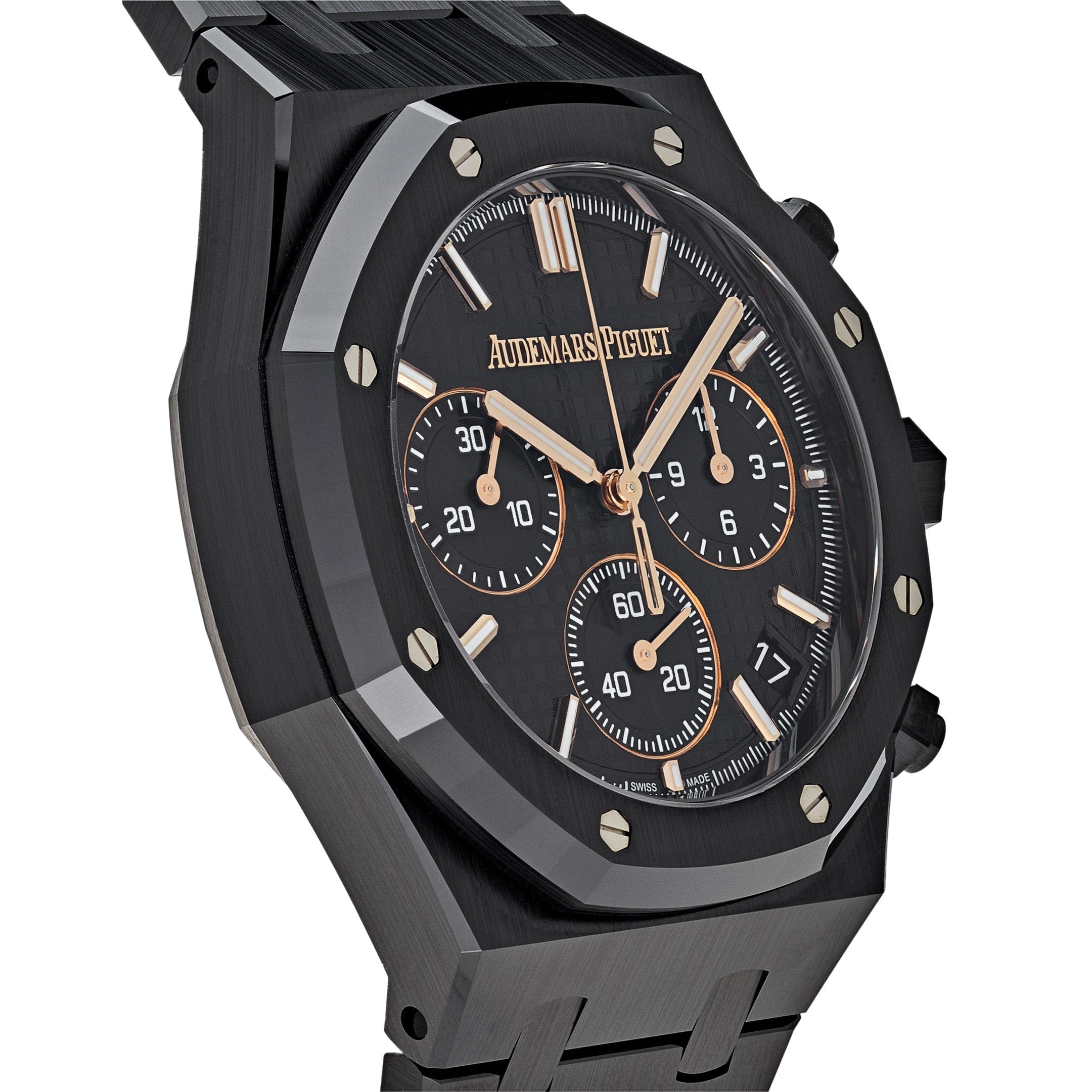 Audemars Piguet Royal Oak 26240CE.OO.1225CE.02 Selfwinding Chronograph Black Ceramic view 4