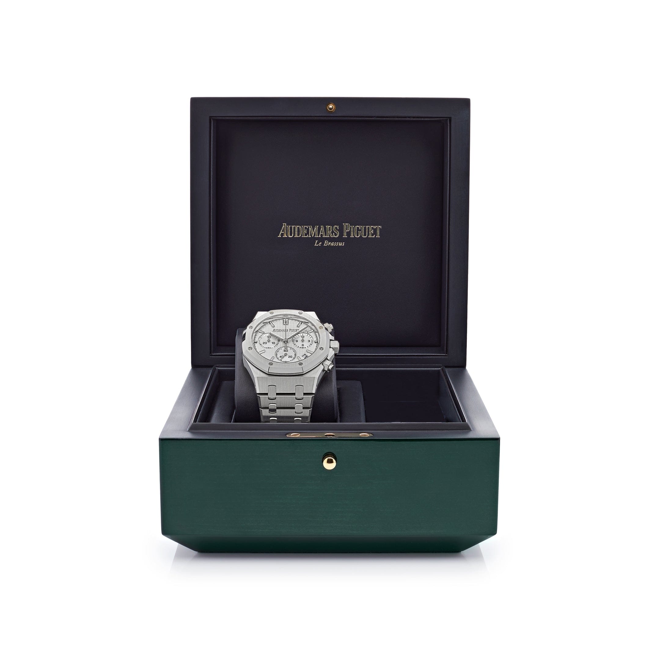 Audemars Piguet Royal Oak 26240ST.OO.1320ST.03 Selfwinding Chronograph '50th Anniversary' Stainless Steel White Dial view 7