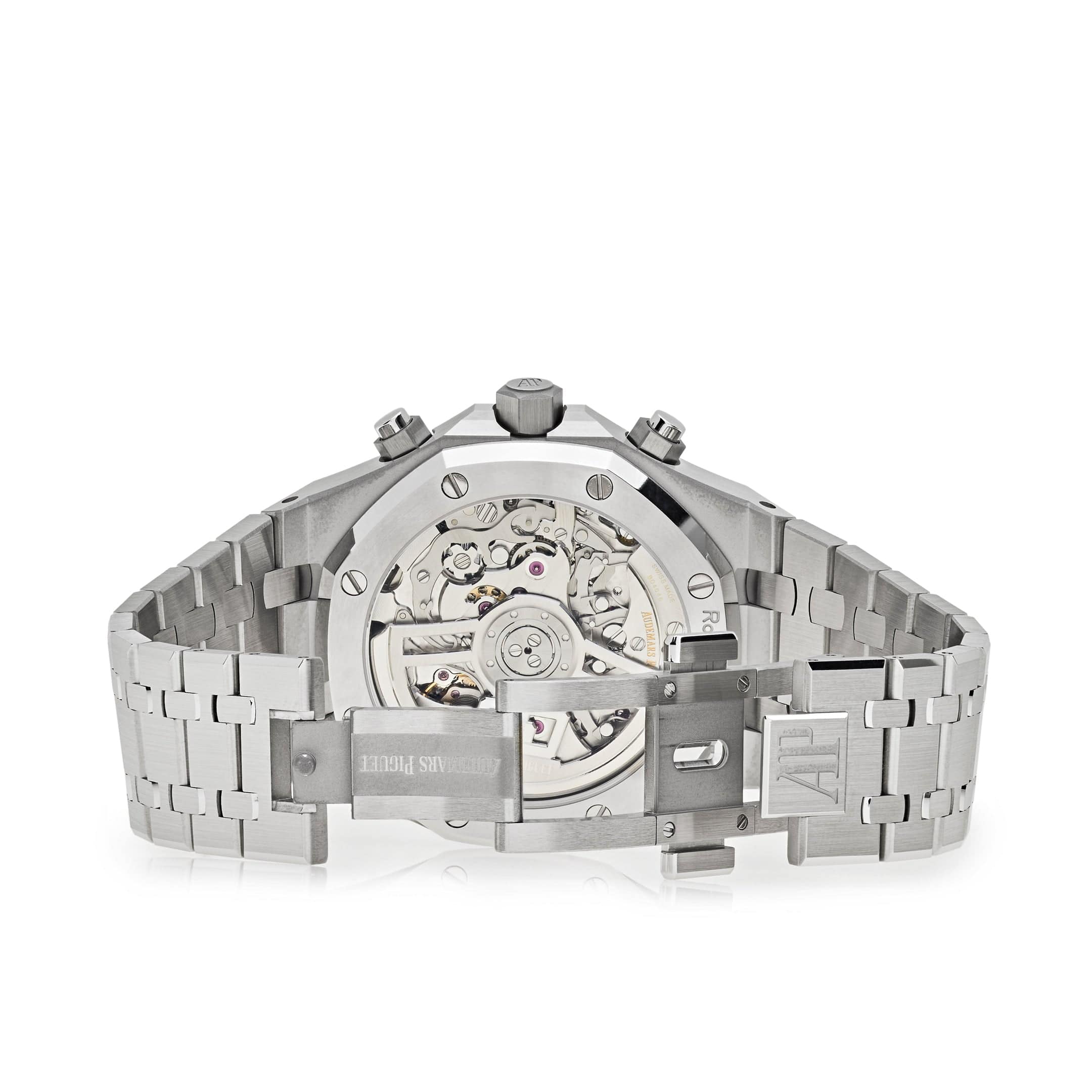 Audemars Piguet Royal Oak 26240ST.OO.1320ST.05 Selfwinding Chronograph Steel Blue Dial (2023) view 5