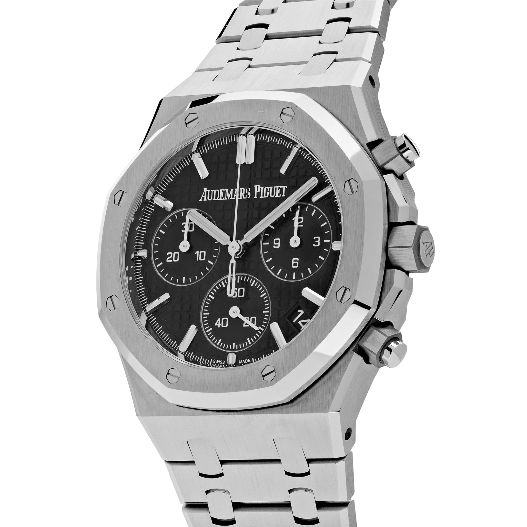 Audemars Piguet Royal Oak 26240ST.OO.1320ST.06 Selfwinding Chronograph Stainless Steel Black Dial (2022) view 2