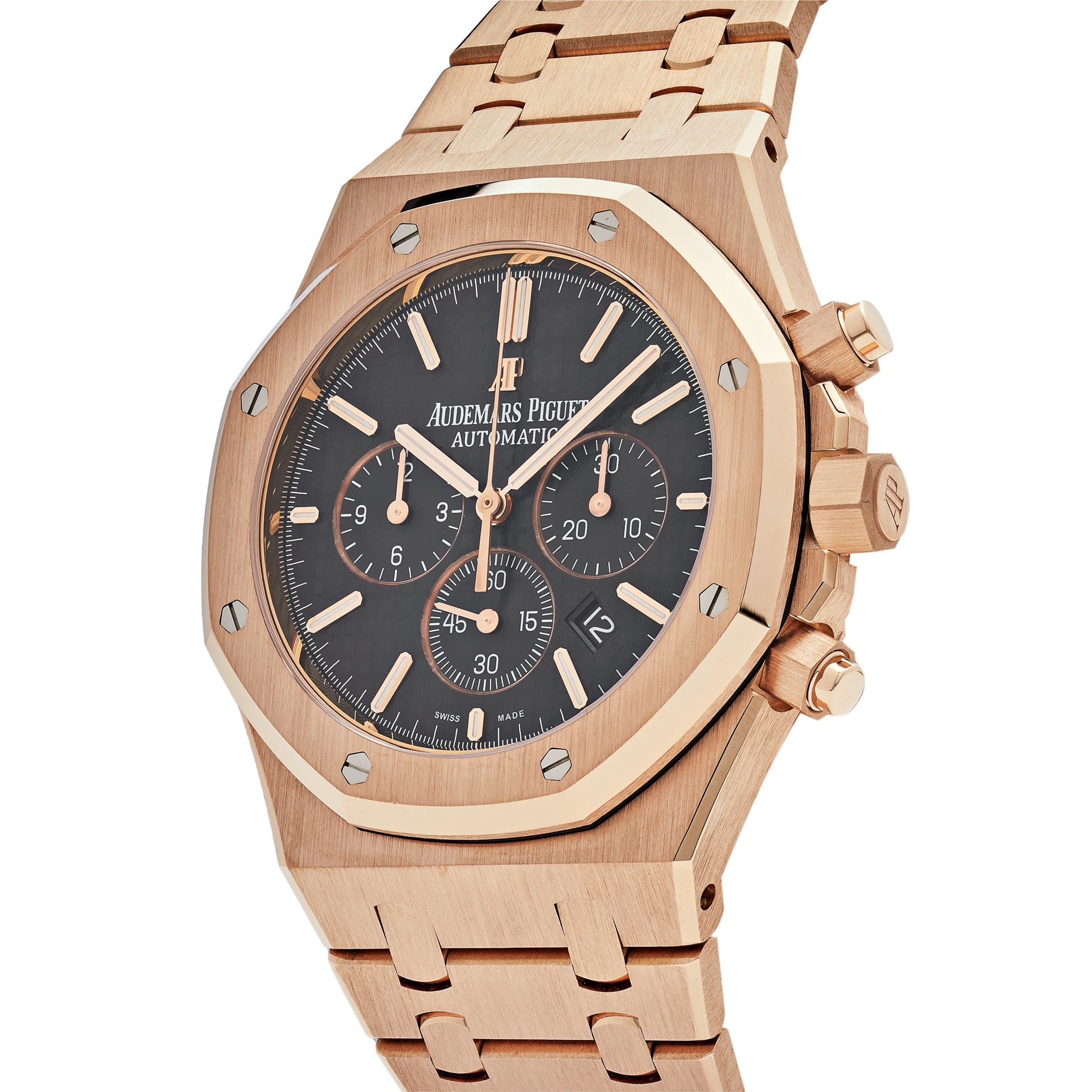 Audemars Piguet Royal Oak 26320OR.OO.D002CR.01 Chronograph Rose Gold Black Dial (2015) view 2