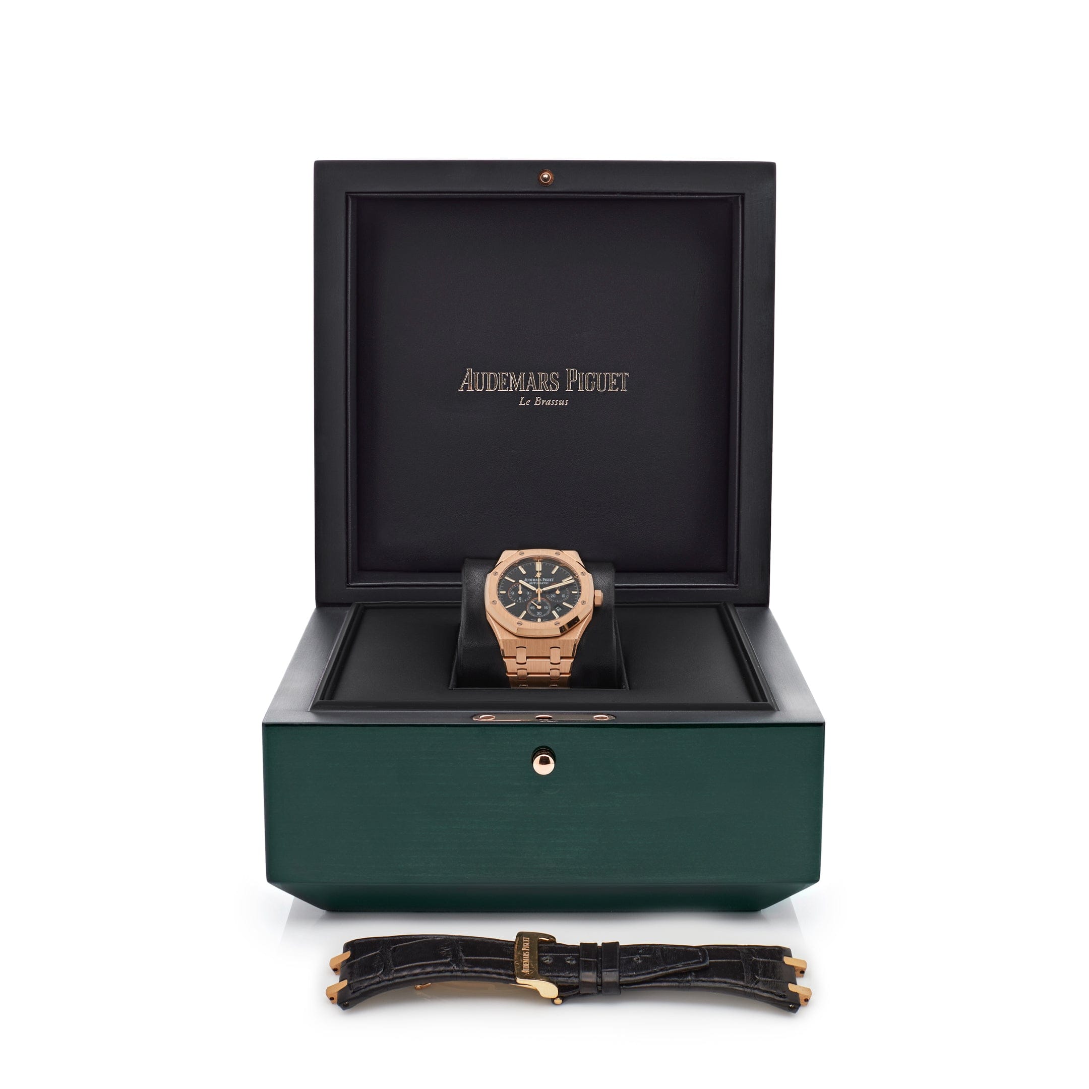 Audemars Piguet Royal Oak 26320OR.OO.D002CR.01 Chronograph Rose Gold Black Dial (2015) view 7