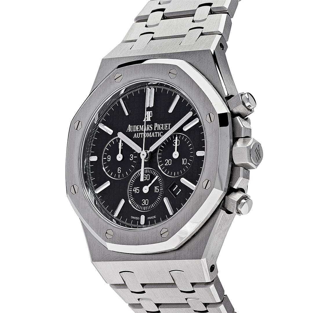 Audemars Piguet Royal Oak 26320ST.OO.1220ST.01 Chronograph Stainless Steel Black Dial view 2
