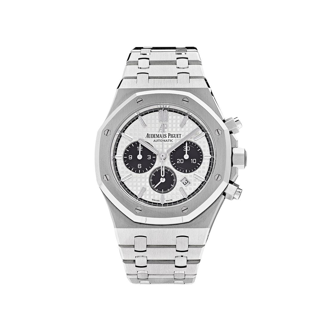 Audemars Piguet Royal Oak 26331ST.OO.1220ST.03 Selfwinding Chronograph Stainless Steel White Dial (2017)