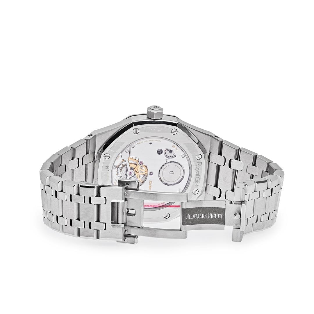Audemars Piguet Royal Oak 26510ST.OO.1220ST.01 Tourbillon Extra-Thin Steel Blue Dial view 5