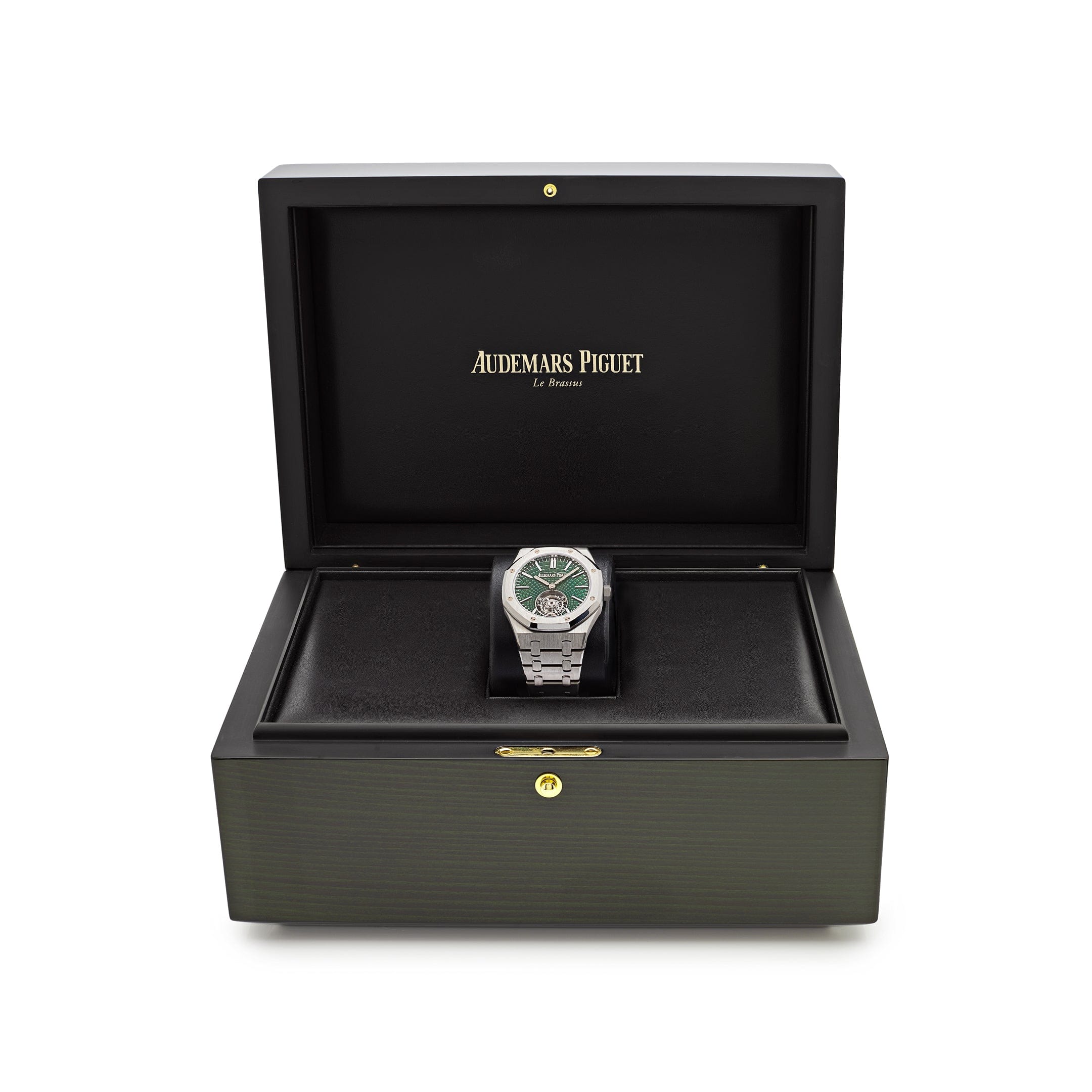 Audemars Piguet Royal Oak 26534TI.OO.1220TI.01 Selfwinding Flying Tourbillon Green Dial Limited Edition view 7