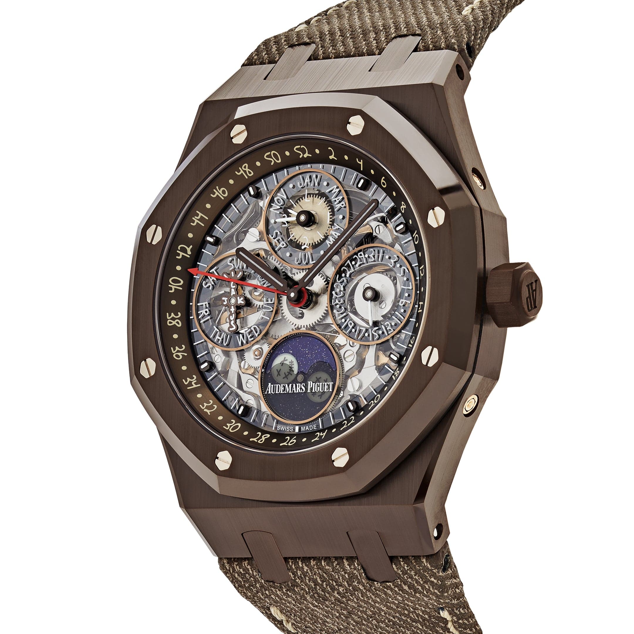 Audemars Piguet Royal Oak 26585CM.OO.D301VE.01 Travis Scott 'Cactus Jack' Perpetual Calendar Limited Edition view 3