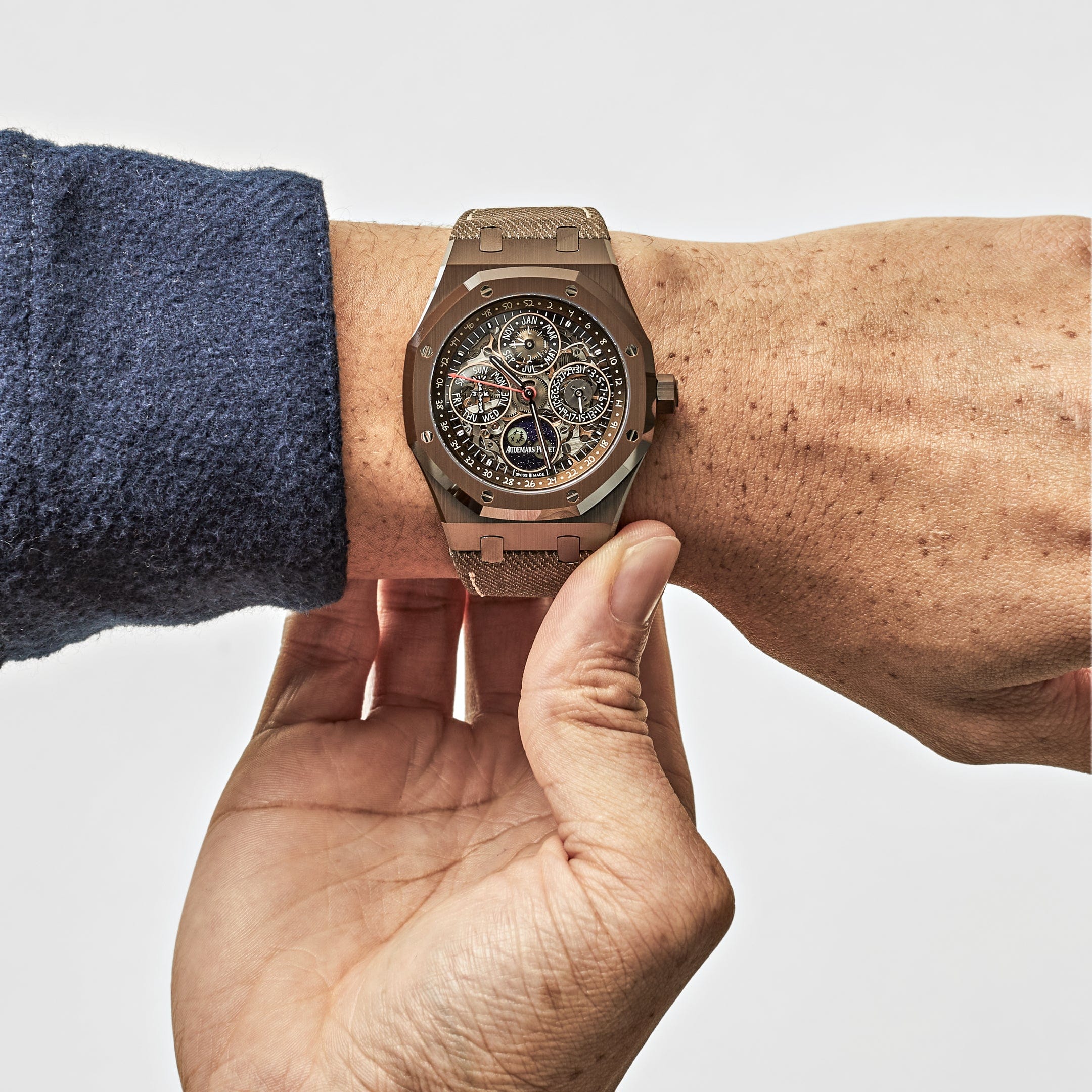 Audemars Piguet Royal Oak 26585CM.OO.D301VE.01 Travis Scott 'Cactus Jack' Perpetual Calendar Limited Edition view 2