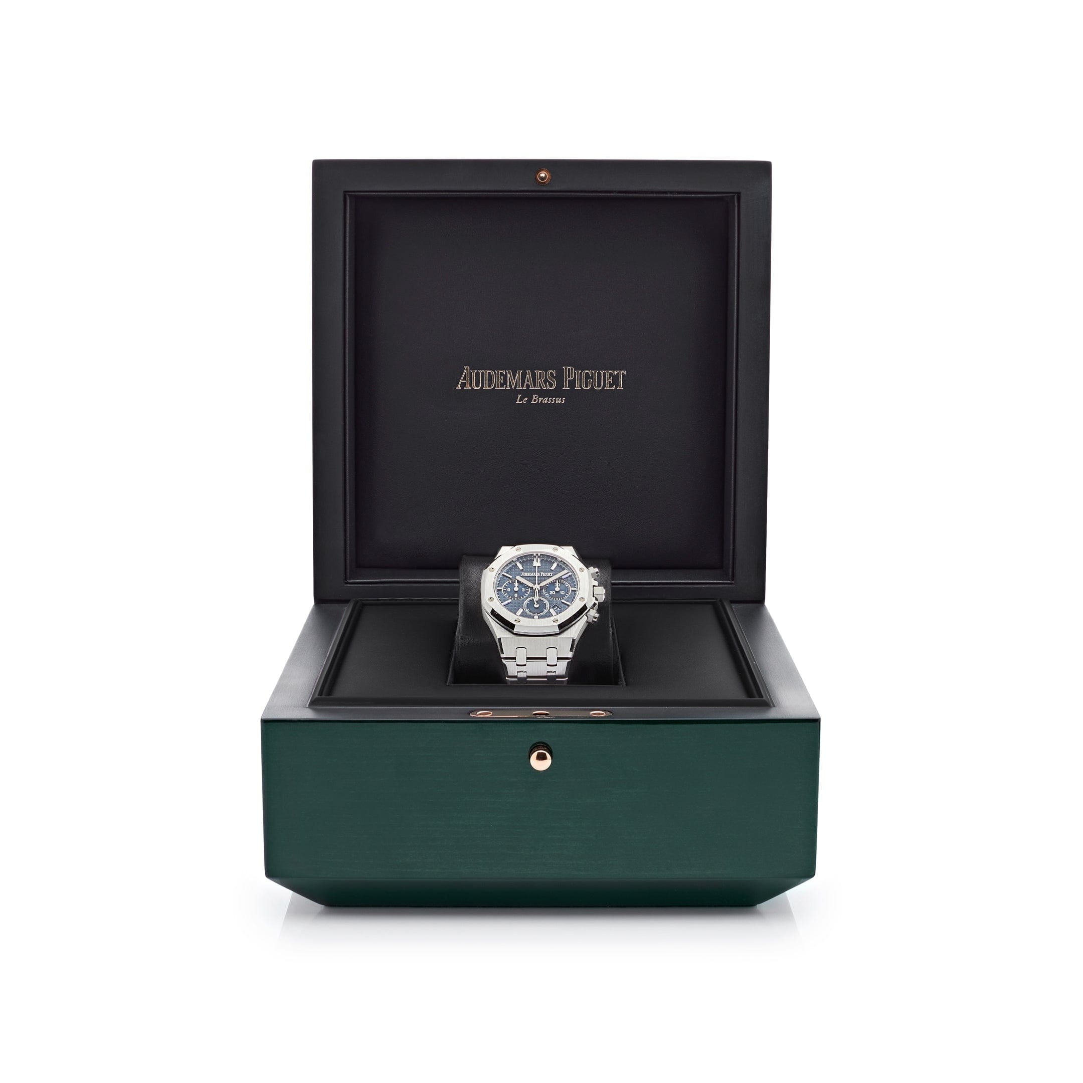 Audemars Piguet Royal Oak 26715ST.OO.1356ST.01 Selfwinding Chronograph Stainless Steel Blue Dial (2022) view 8